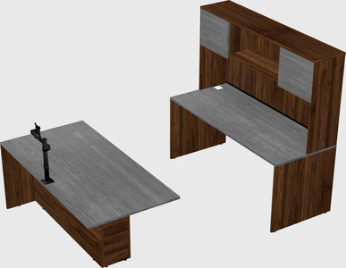 Executive parallel desk