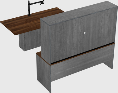 Executive parallel desk