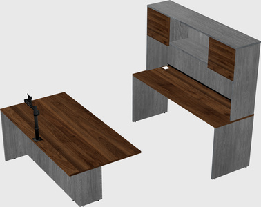 Executive parallel desk