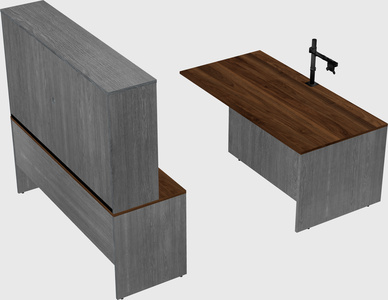 Executive parallel desk