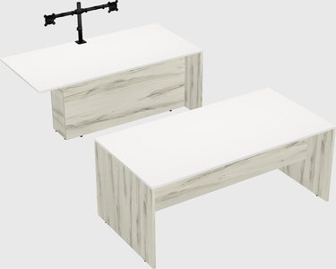 Executive parallel desk