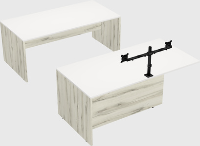 Executive parallel desk