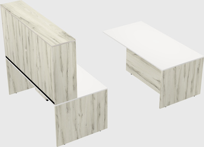 Executive parallel desk