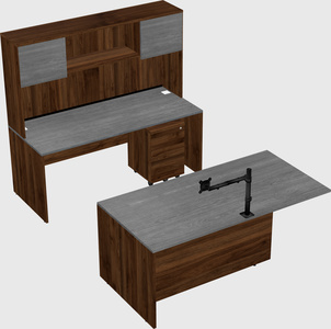 Executive parallel desk