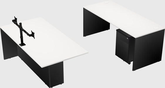 Executive parallel desk