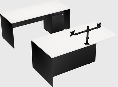 Executive parallel desk