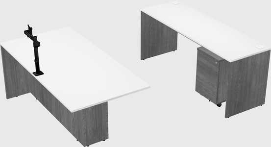 Executive parallel desk