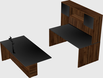 Executive parallel desk