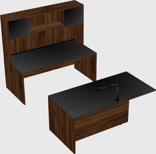 Executive parallel desk