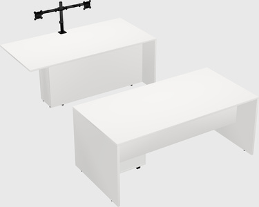 Executive parallel desk