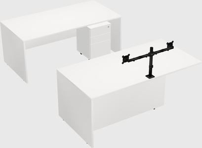 Executive parallel desk