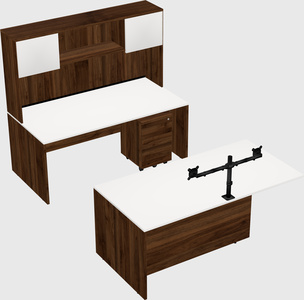 Executive parallel desk