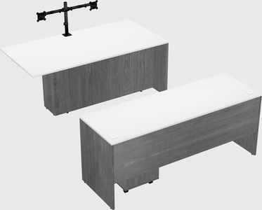 Executive parallel desk