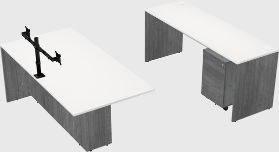 Executive parallel desk