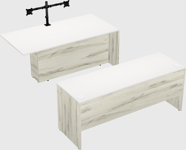 Executive parallel desk