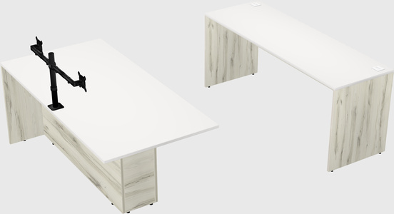 Executive parallel desk
