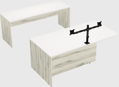 Executive parallel desk
