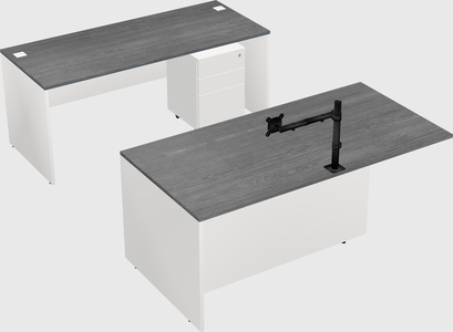 Executive parallel desk