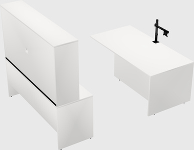 Executive parallel desk