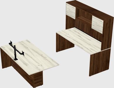 Executive parallel desk