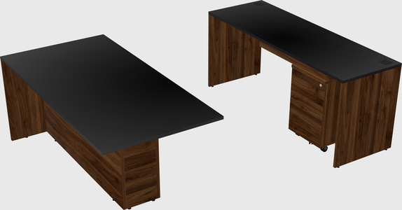 Executive parallel desk