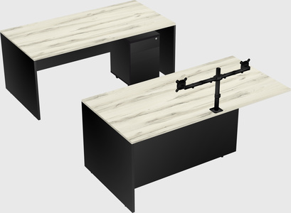Executive parallel desk