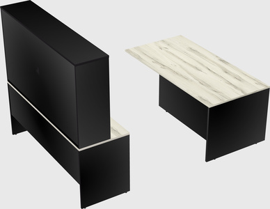 Executive parallel desk