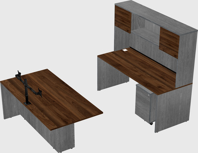 Executive parallel desk