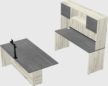 Executive parallel desk