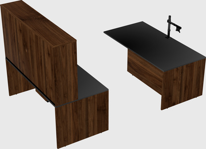 Executive parallel desk