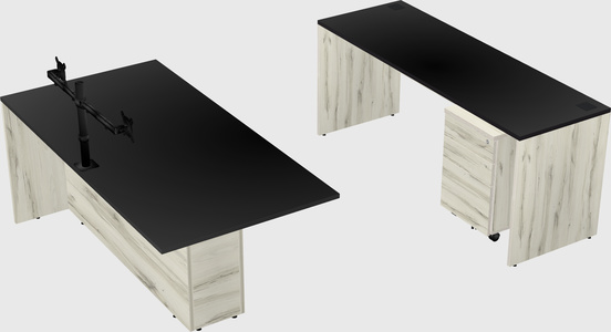 Executive parallel desk