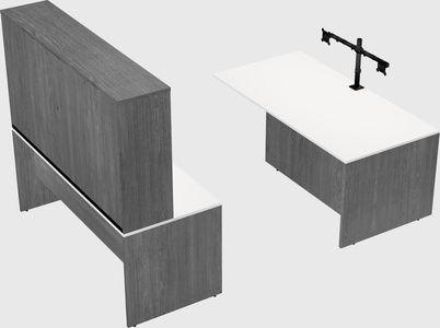 Executive parallel desk