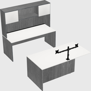 Executive parallel desk