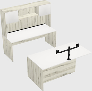 Executive parallel desk