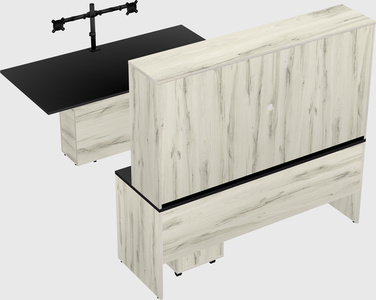 Executive parallel desk