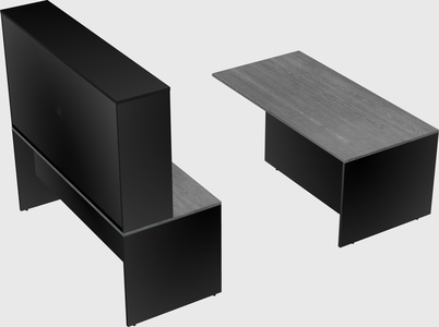 Executive parallel desk