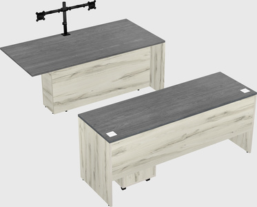 Executive parallel desk