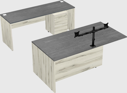Executive parallel desk