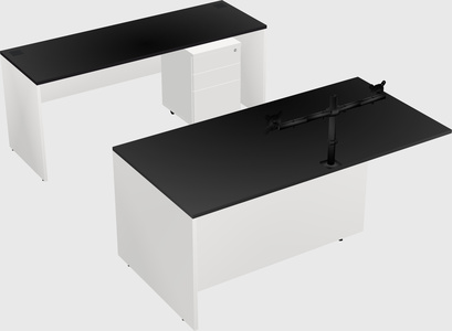 Executive parallel desk