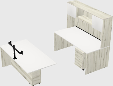 Executive parallel desk