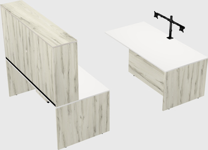 Executive parallel desk