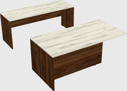 Executive parallel desk