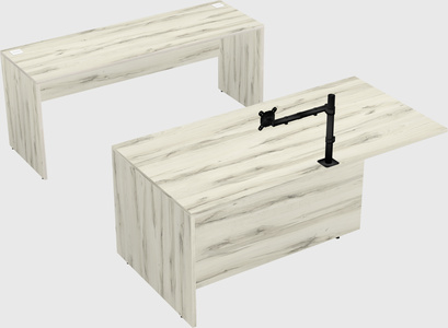 Executive parallel desk