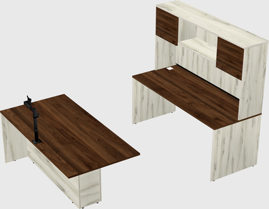 Executive parallel desk