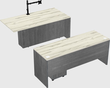 Executive parallel desk