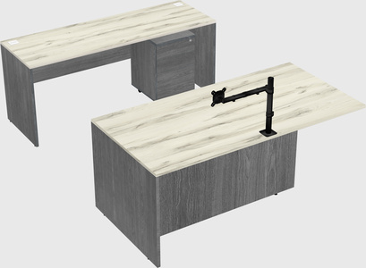Executive parallel desk