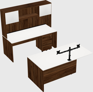 Executive parallel desk