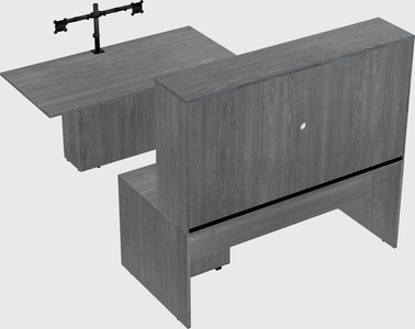 Executive parallel desk