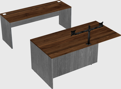 Executive parallel desk