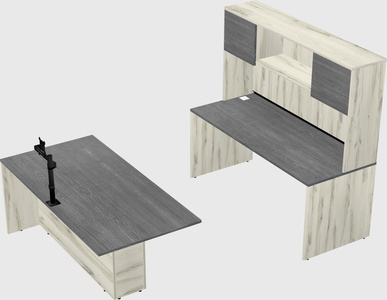 Executive parallel desk